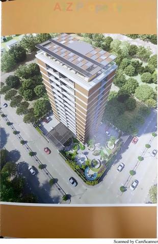 Elevation of real estate project Liviano Heights located at Utran, Surat, Gujarat