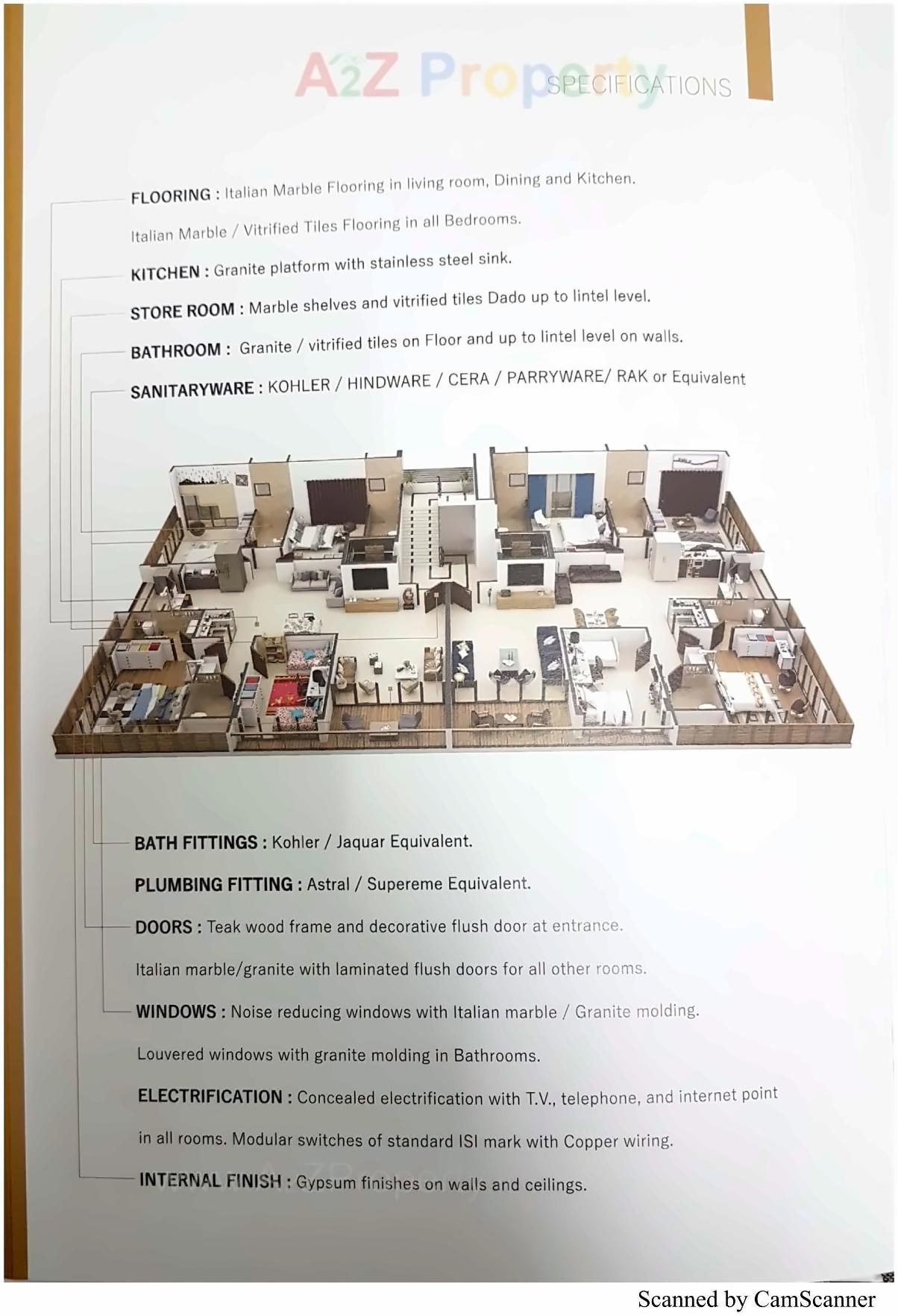  of real estate project Liviano Heights located at Utran, Surat, Gujarat