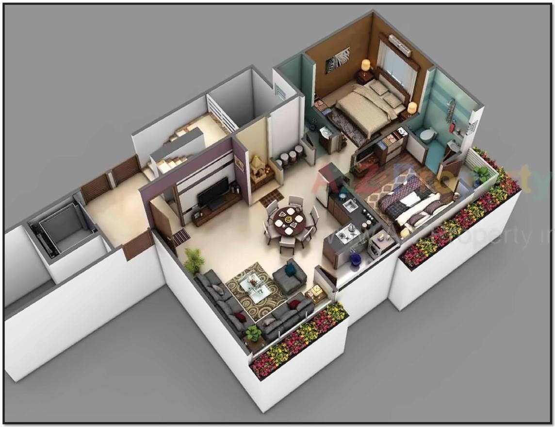 Layout of real estate project Loyadham Homes located at Kosad, Surat, Gujarat