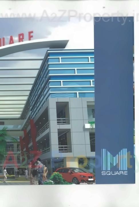 3D Elevation of real estate project M Square located at Kadodara, Surat, Gujarat