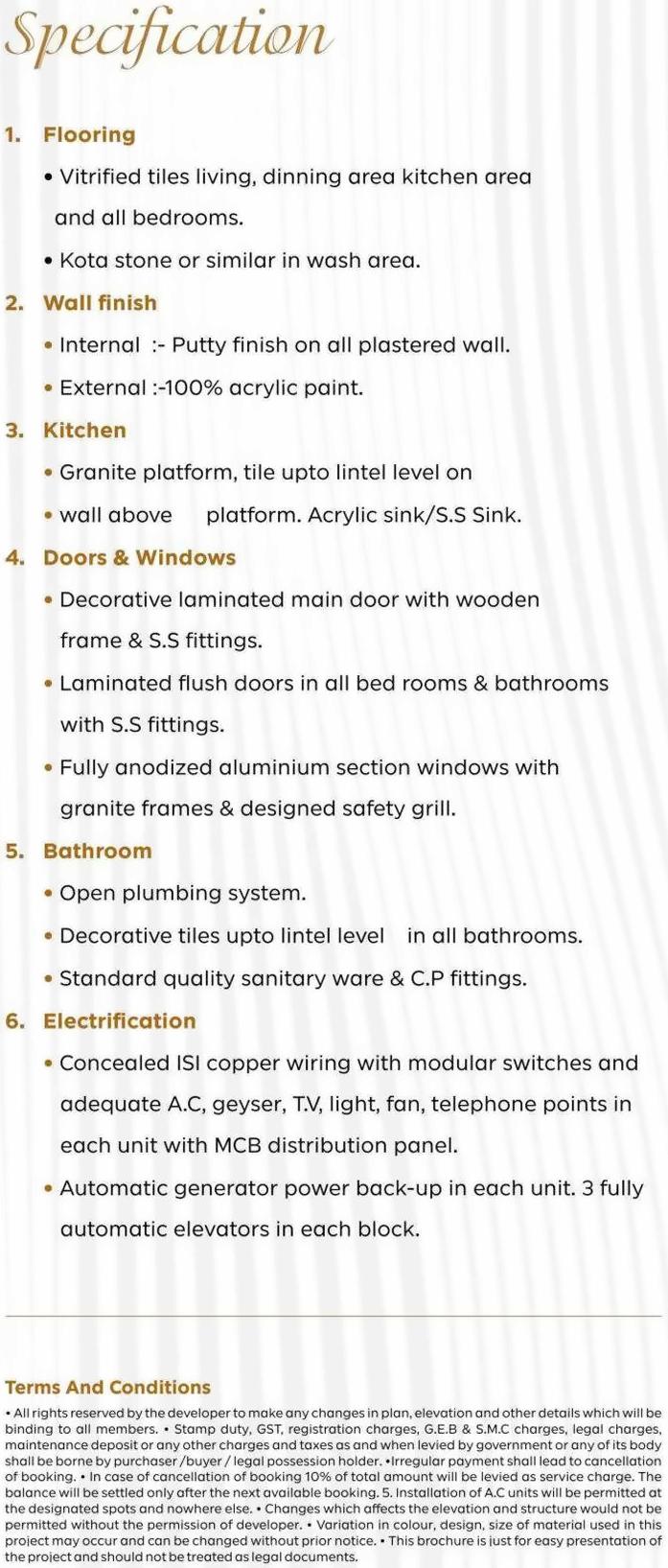  of real estate project Madhav Elegance located at Jahangir-pura, Surat, Gujarat