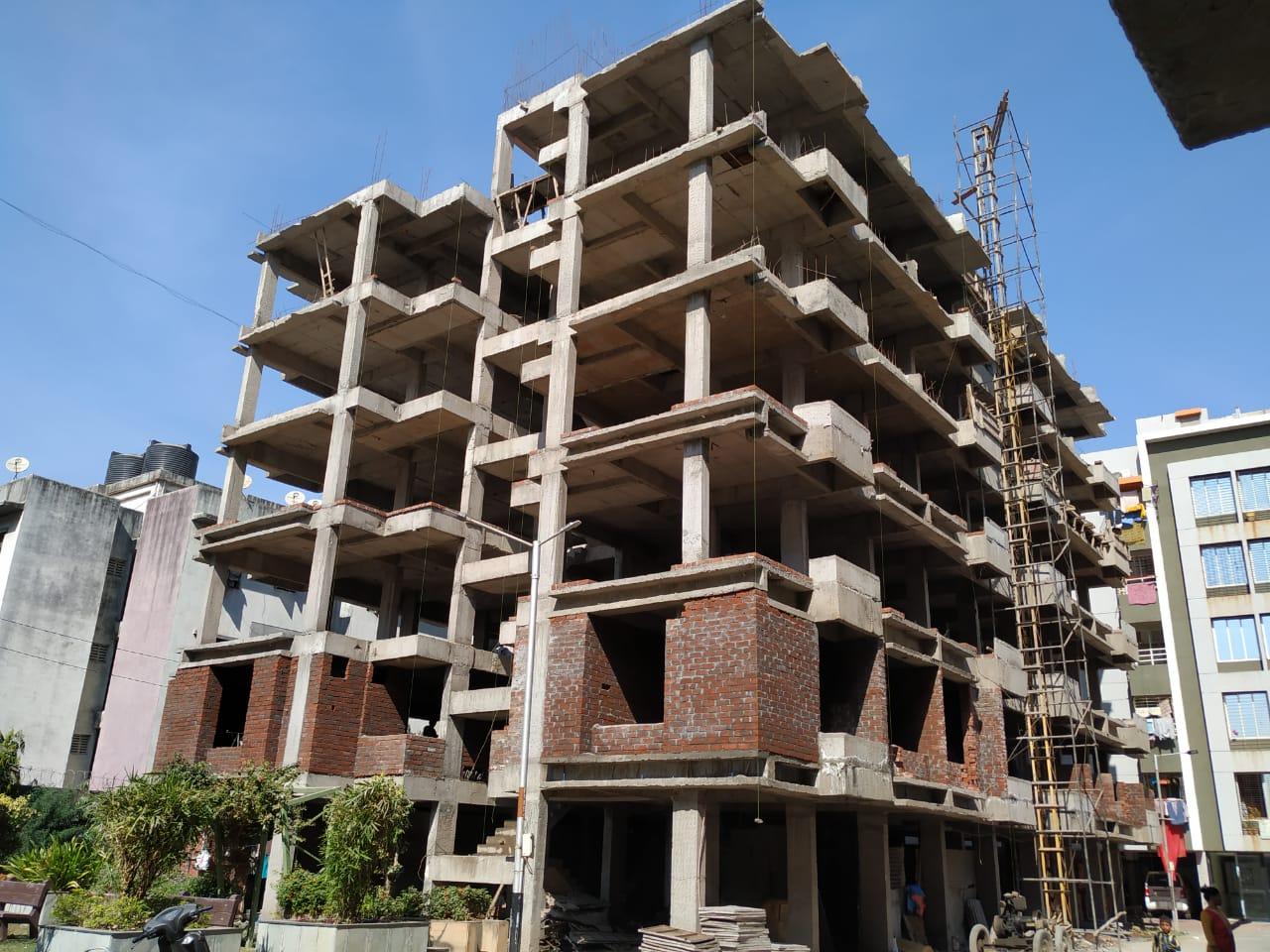 90728_const of real estate project Madhav Villa Block B, C, D, located at Kosad, Surat, Gujarat