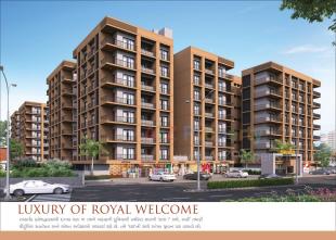 Elevation of real estate project Mahan Residency located at Puna, Surat, Gujarat