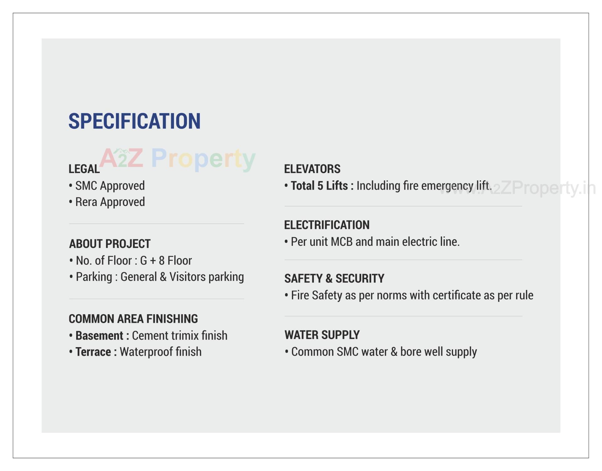  of real estate project Mahek It Park located at Katargam, Surat, Gujarat