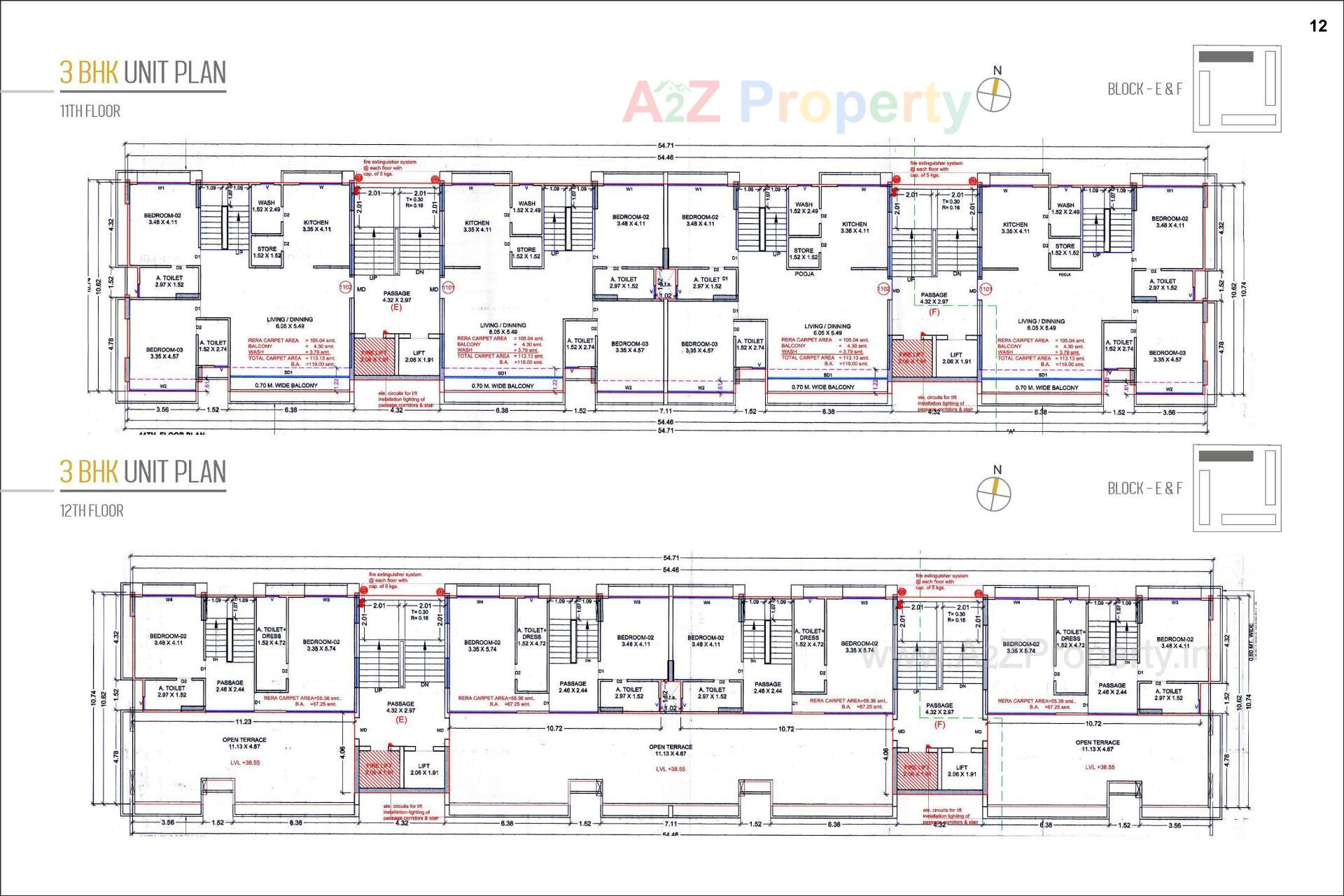 Layout of real estate project Mangalam Bliss located at Dumas, Surat, Gujarat