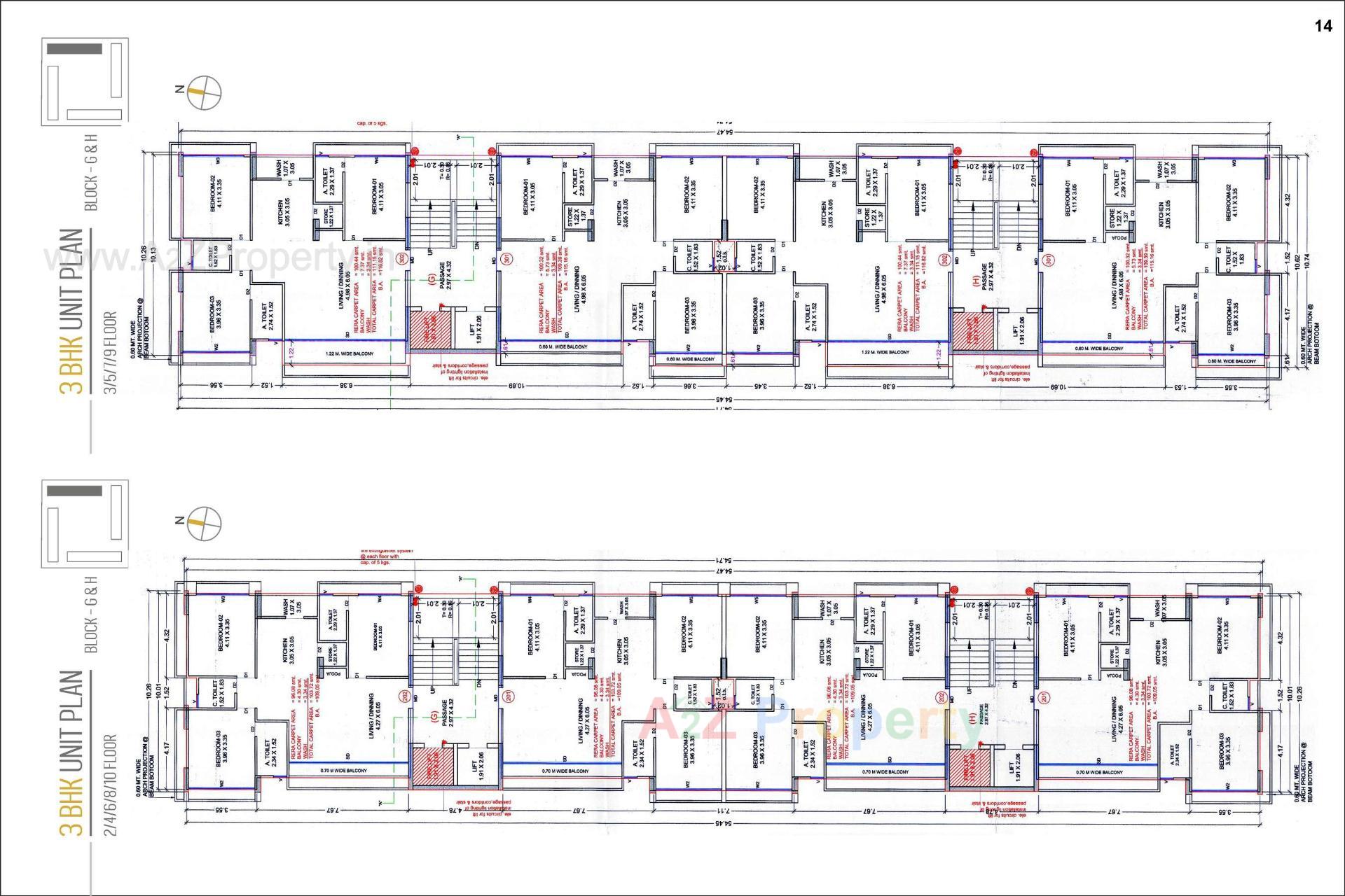 Layout of real estate project Mangalam Bliss located at Dumas, Surat, Gujarat