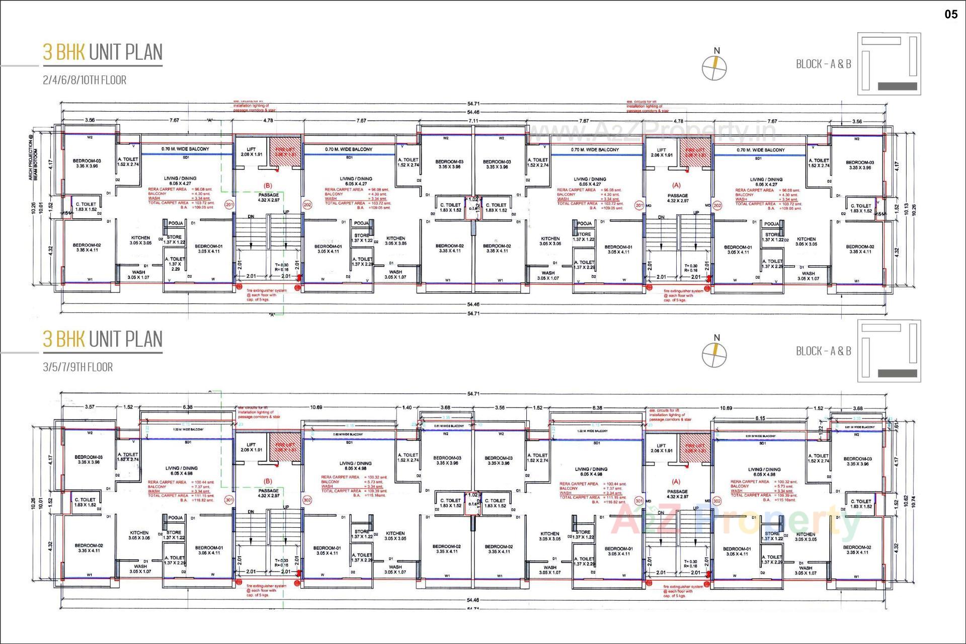 Layout of real estate project Mangalam Bliss located at Dumas, Surat, Gujarat
