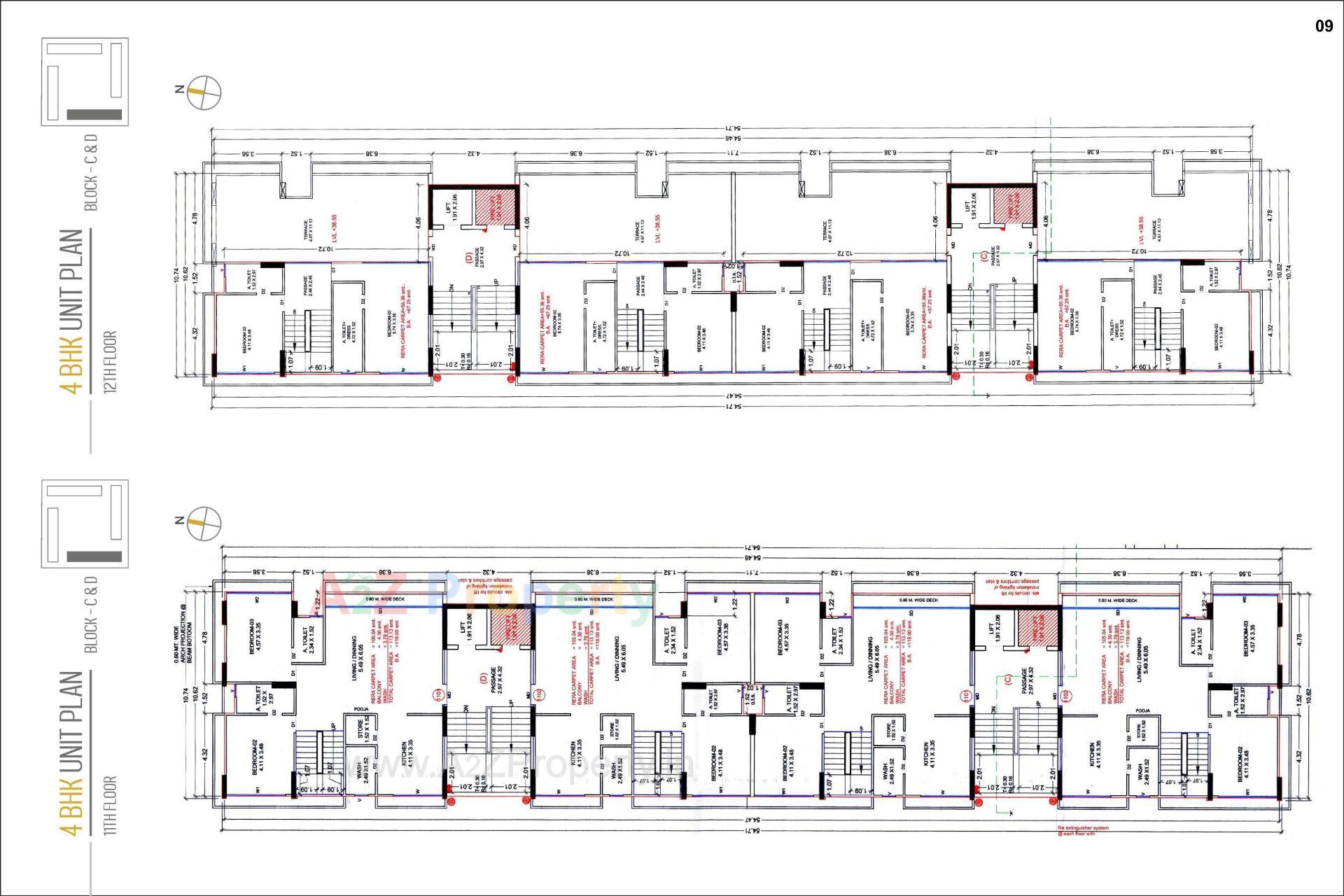 Layout of real estate project Mangalam Bliss located at Dumas, Surat, Gujarat