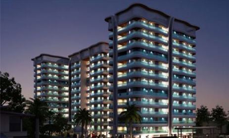 3D Elevation of real estate project Manidhari Luxuria located at Pal, Surat, Gujarat