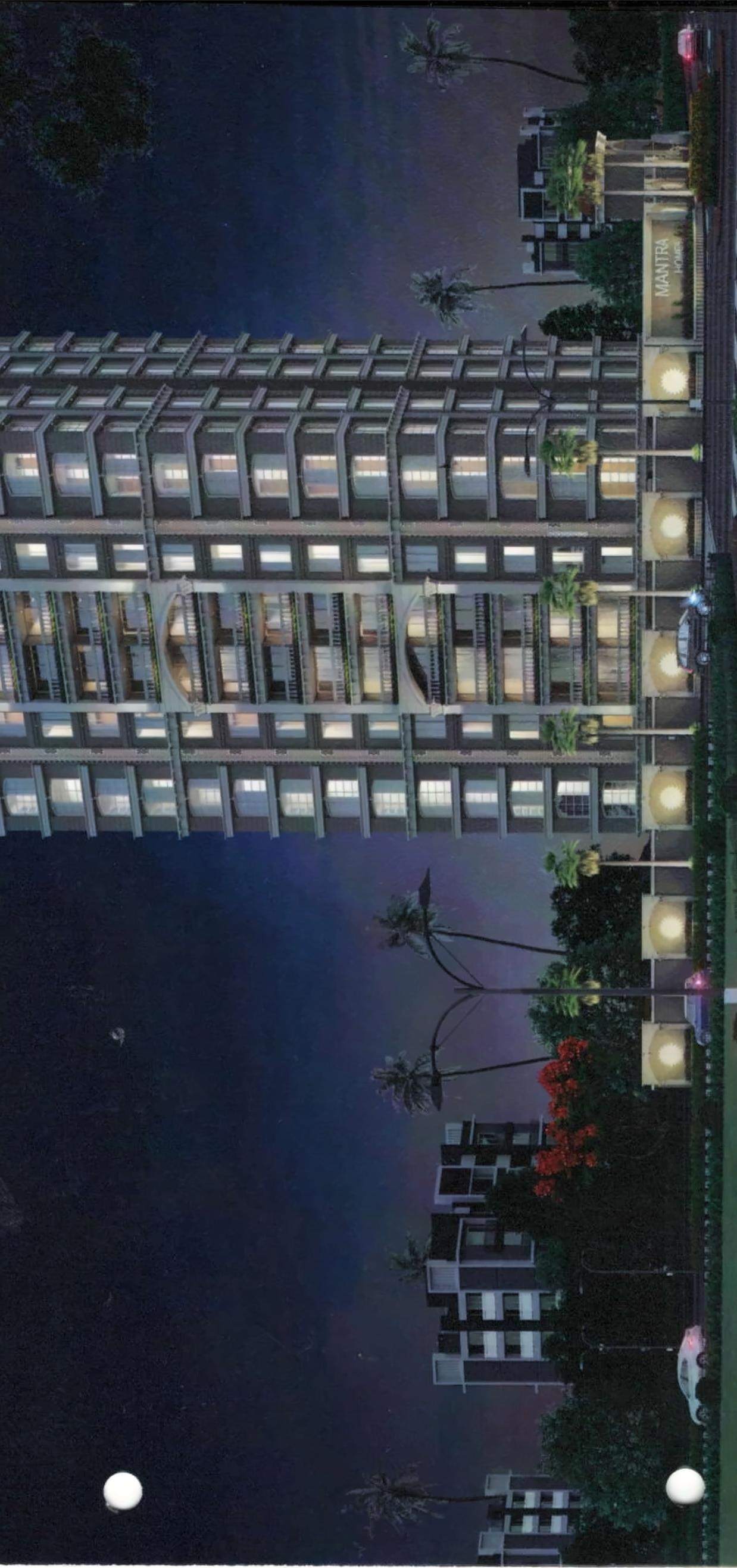 3D Elevation of real estate project Mantra Homes located at Varachha, Surat, Gujarat