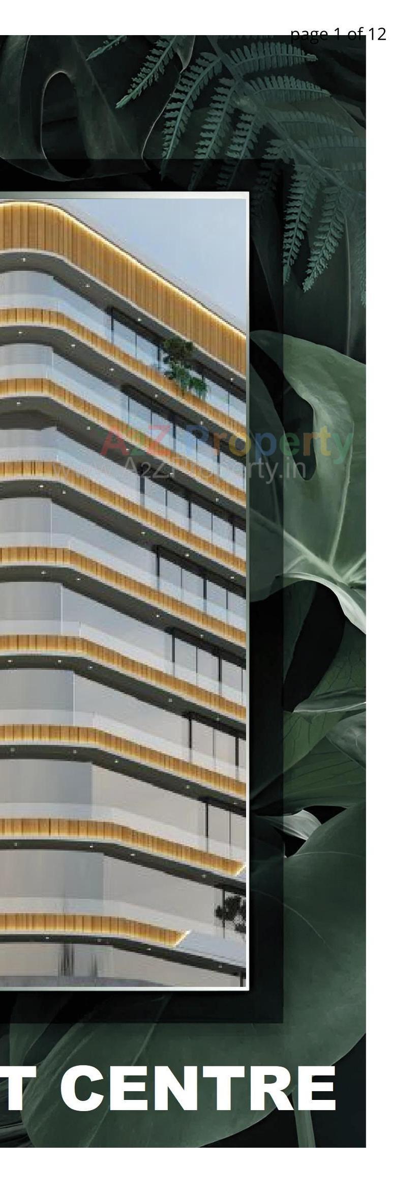 3D Elevation of real estate project Mantra It Center located at Mota Varachha, Surat, Gujarat