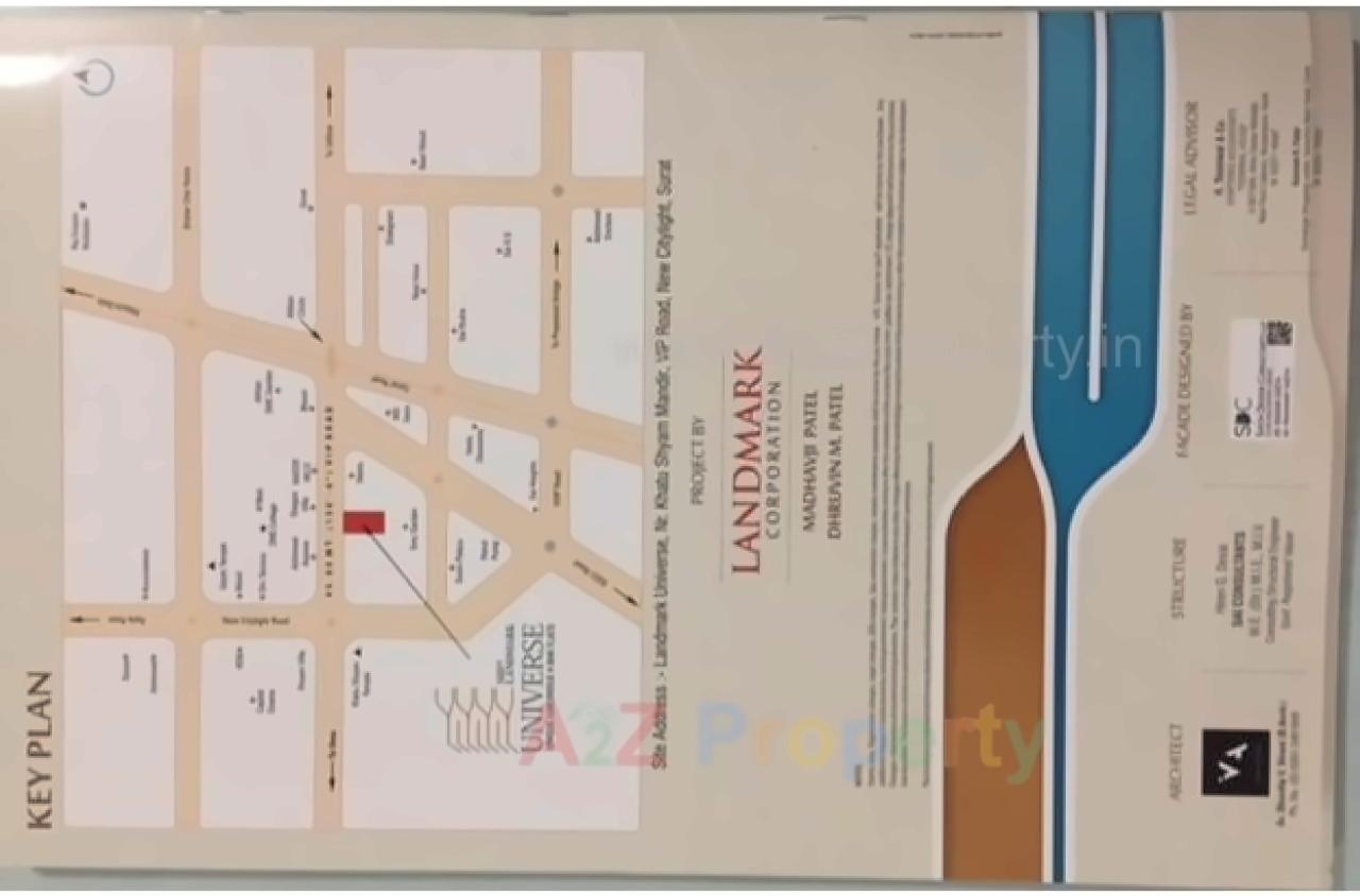  of real estate project Md's Landmark Universe located at Althan, Surat, Gujarat