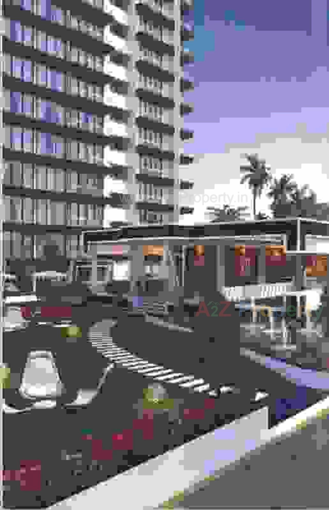 3D Elevation of real estate project Meera Avenue located at Sarthana, Surat, Gujarat