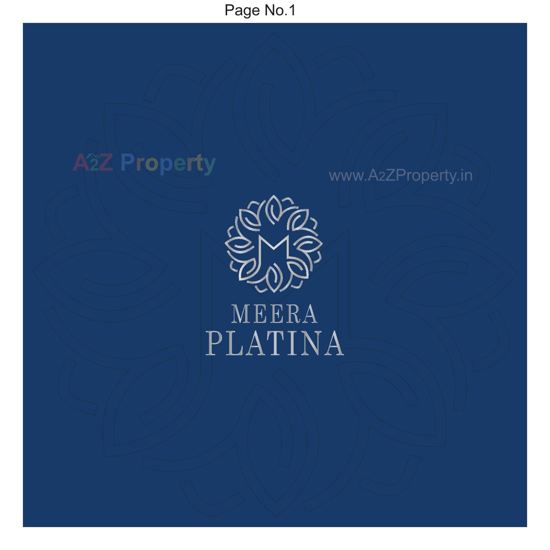  of real estate project Meera Platina located at Althan, Surat, Gujarat