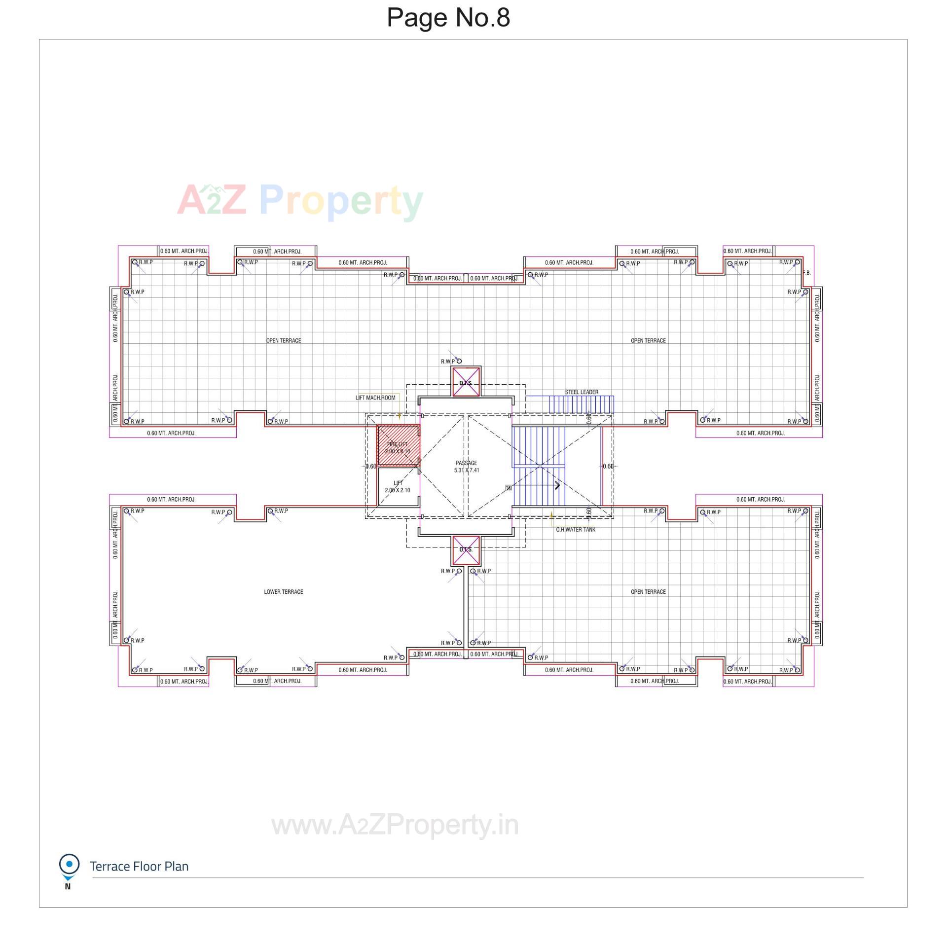  of real estate project Meera Platina located at Althan, Surat, Gujarat
