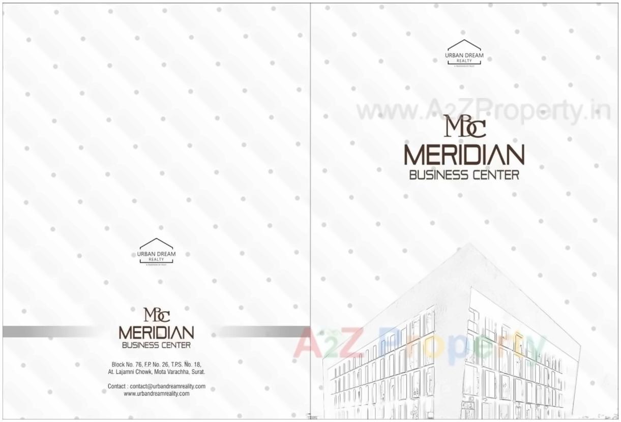  of real estate project Meridian Business Center located at Varachha, Surat, Gujarat