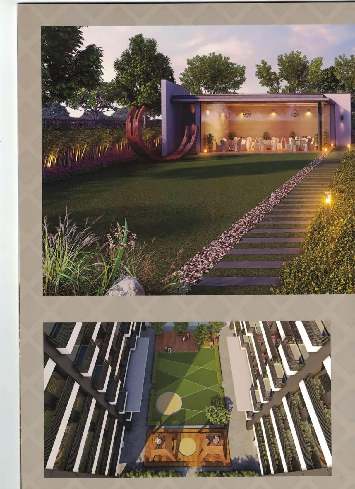 3D Elevation of real estate project Milan Heights located at Tavara, Surat, Gujarat