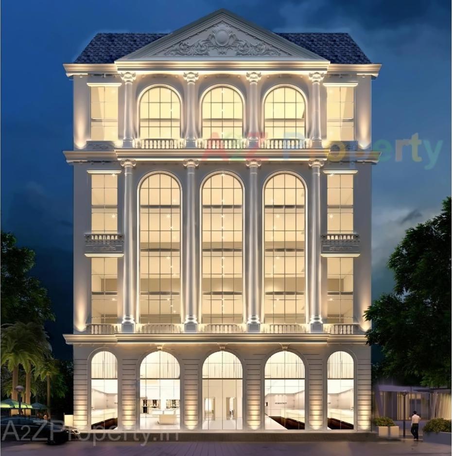 3D Elevation of real estate project Millionaire located at Athawa, Surat, Gujarat