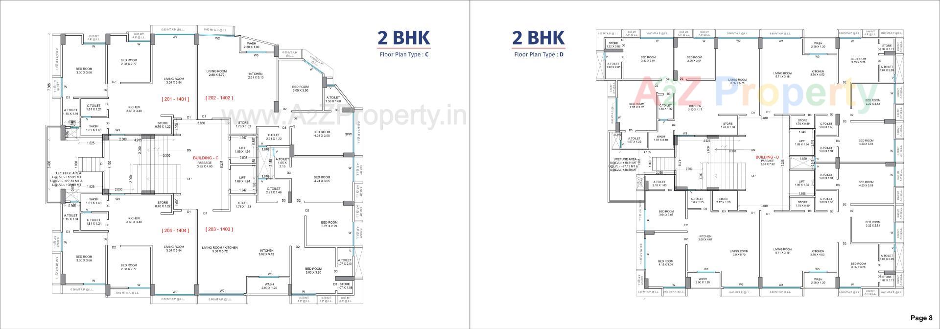 Layout of real estate project Mithila Sky located at Valak, Surat, Gujarat