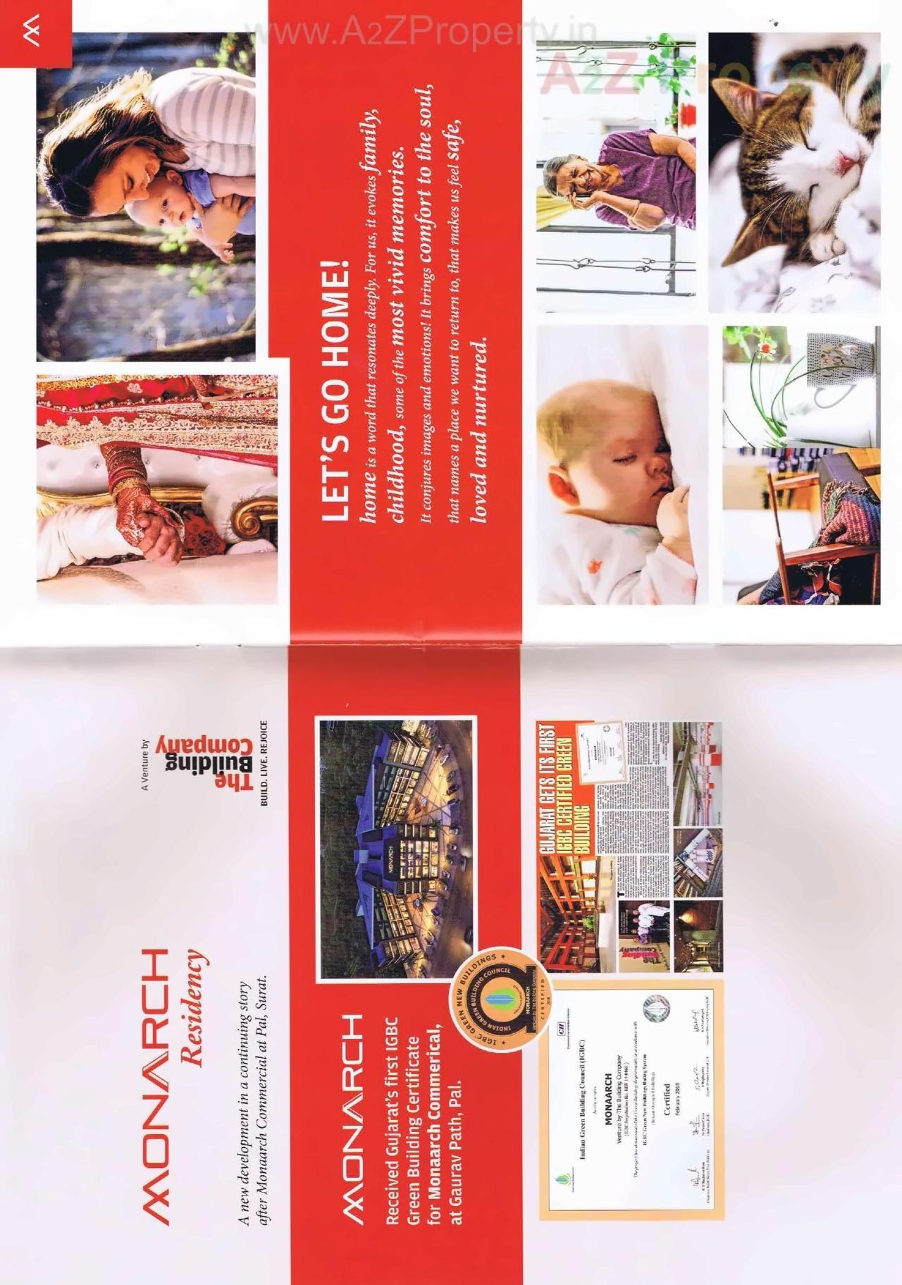  of real estate project Monarch Residency located at Palanpur, Surat, Gujarat