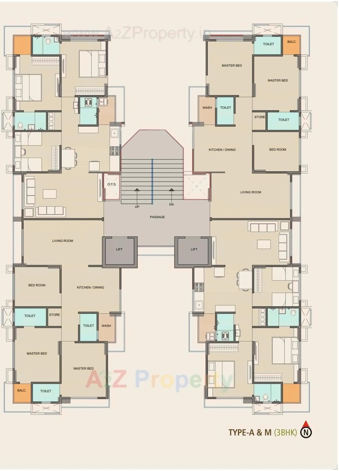 Layout of real estate project Mulberry Heaven located at Sonari, Surat, Gujarat