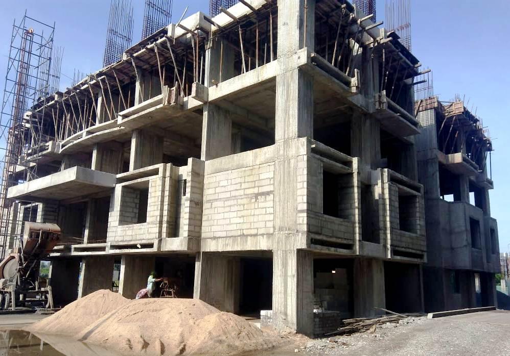 195941_const of real estate project Nakshatra Galaxia located at Palanpur, Surat, Gujarat