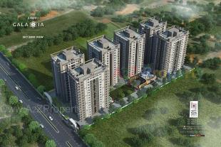 Elevation of real estate project Nakshatra Galaxia located at Palanpur, Surat, Gujarat