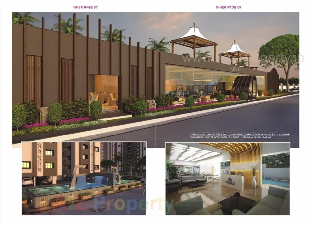 3D Elevation of real estate project Nakshatra Nebula located at Surat, Surat, Gujarat