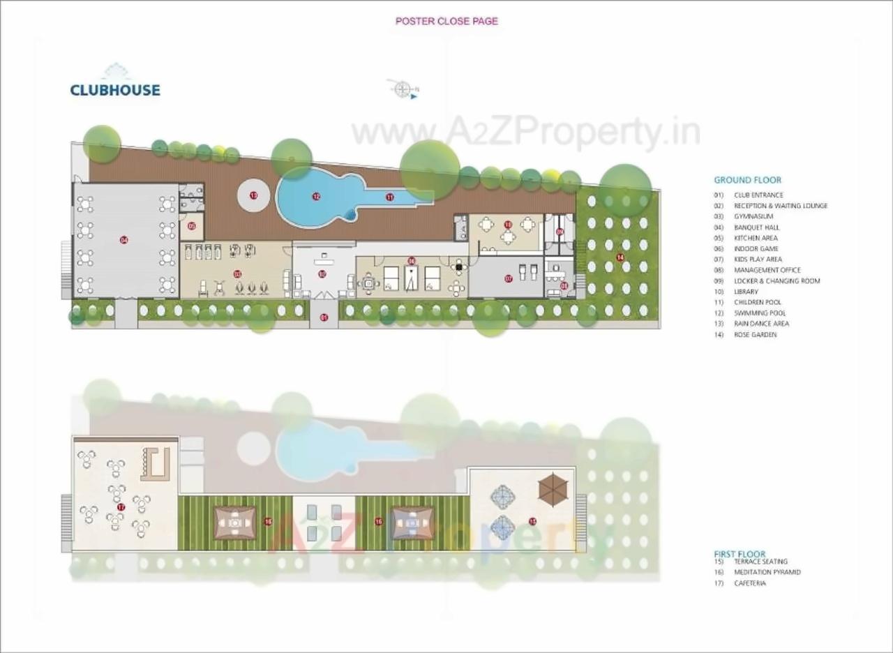 Layout of real estate project Nakshatra Nebula located at Surat, Surat, Gujarat