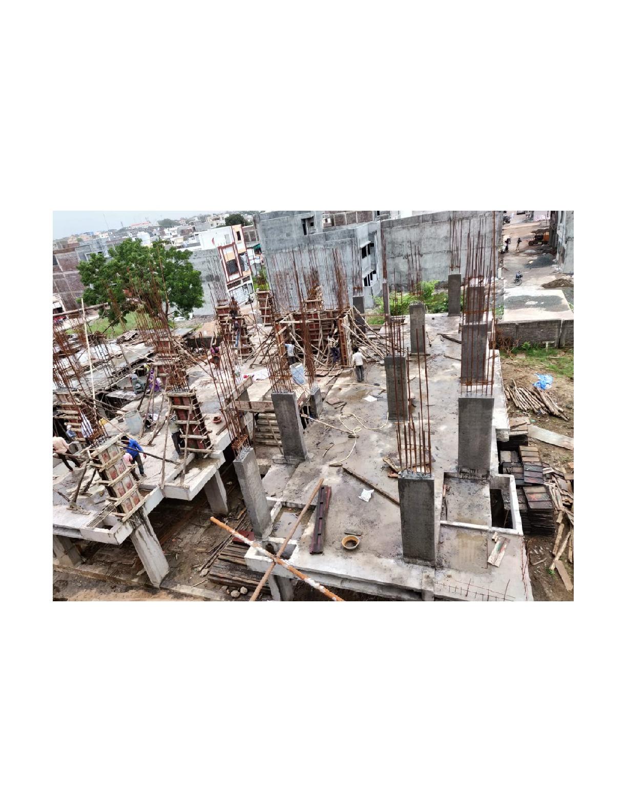 181311_const of real estate project Navkar Avenue located at Navagam, Surat, Gujarat