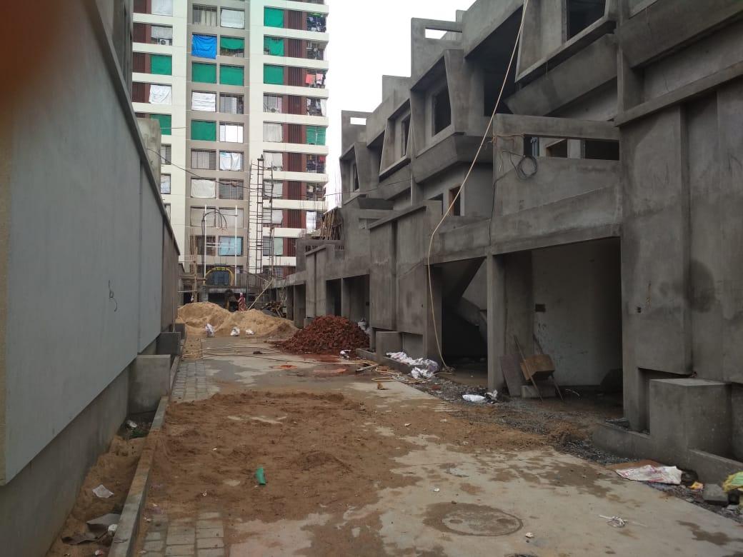 170707_const of real estate project Nest Venezia located at Althan, Surat, Gujarat