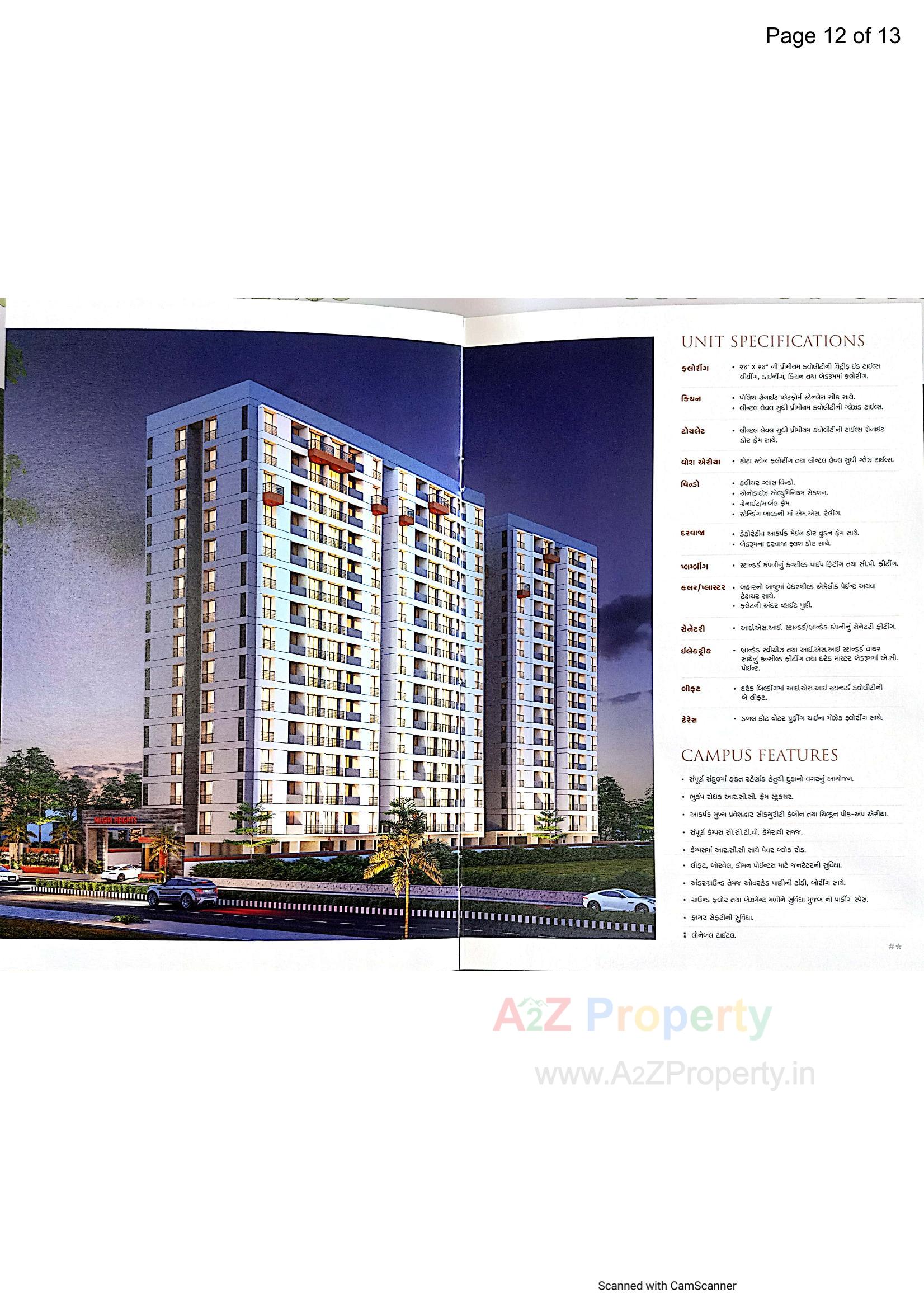  of real estate project Nilgiri Heights located at Mo, Surat, Gujarat