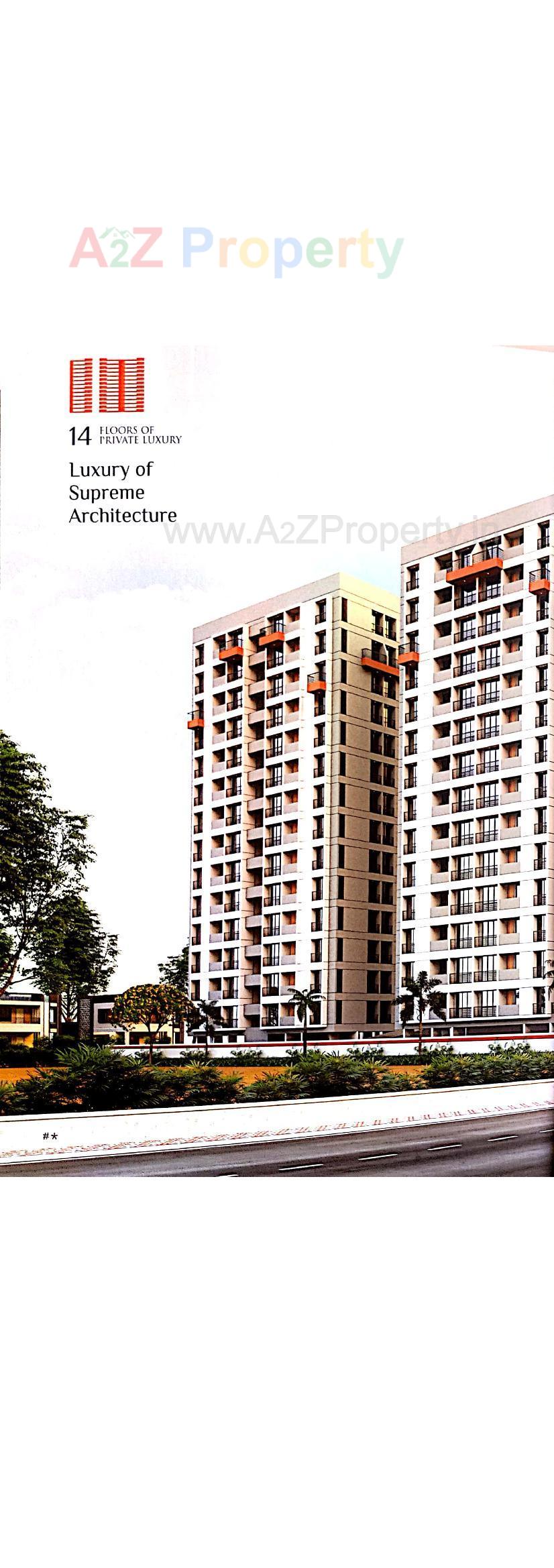 3D Elevation of real estate project Nilgiri Heights located at Mo, Surat, Gujarat