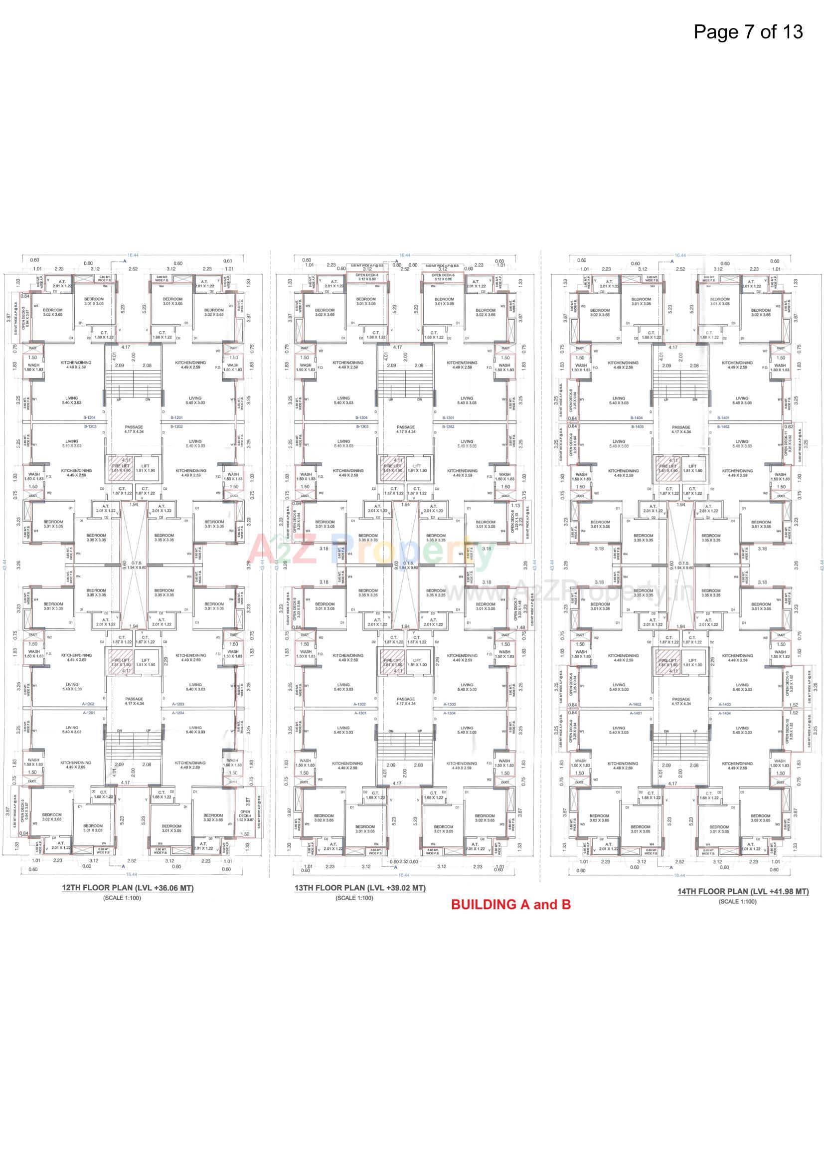 Layout of real estate project Nilgiri Heights located at Mo, Surat, Gujarat