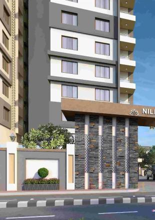 Elevation of real estate project Nilkanth Height located at Sarthana, Surat, Gujarat