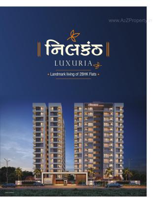 Elevation of real estate project Nilkanth Luxuria located at Sarthana-dis, Surat, Gujarat