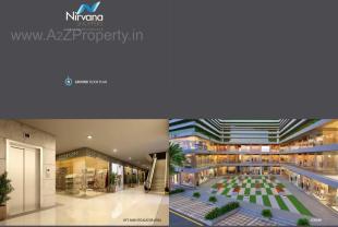 Elevation of real estate project Nirvana Shoppers located at Jahangirabad, Surat, Gujarat