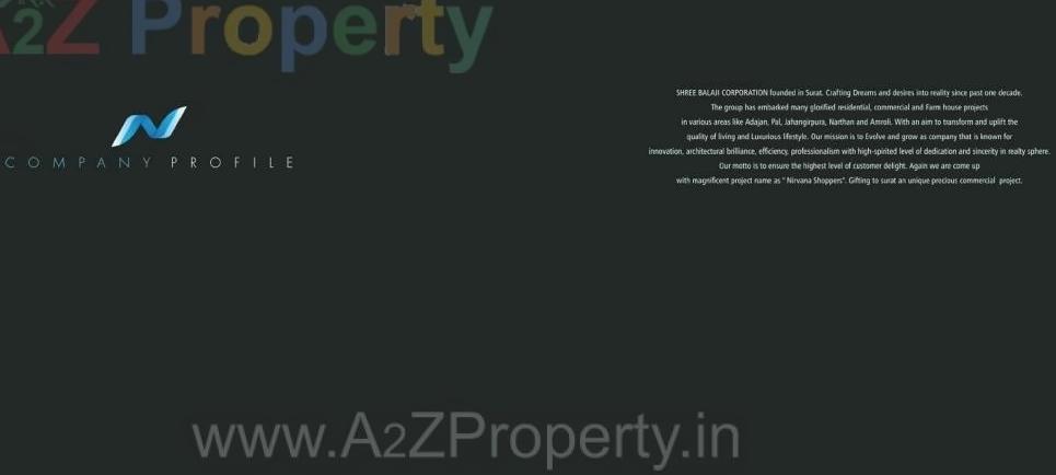  of real estate project Nirvana Shoppers located at Jahangirabad, Surat, Gujarat