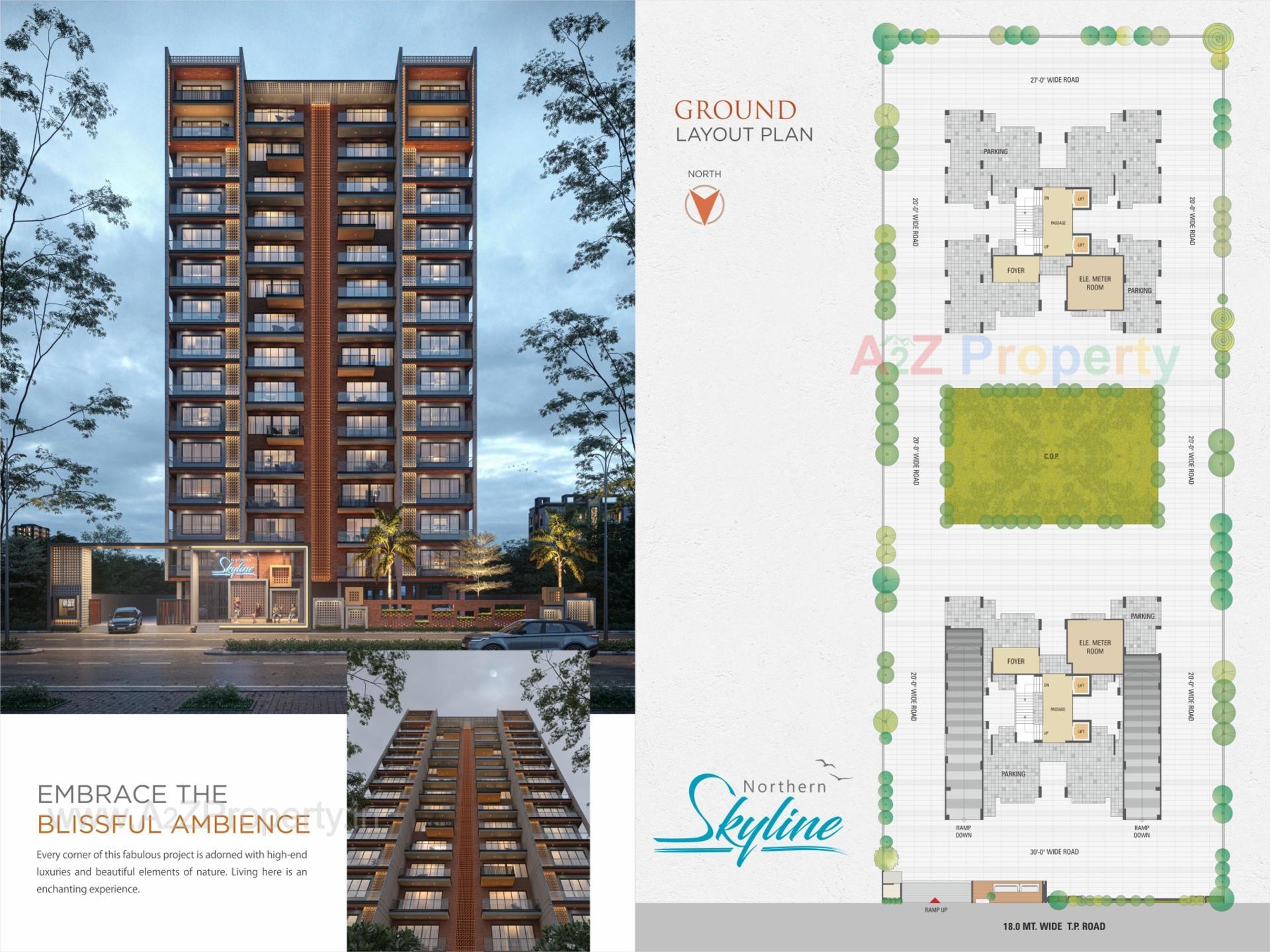  of real estate project Northern Skyline located at Pal, Surat, Gujarat