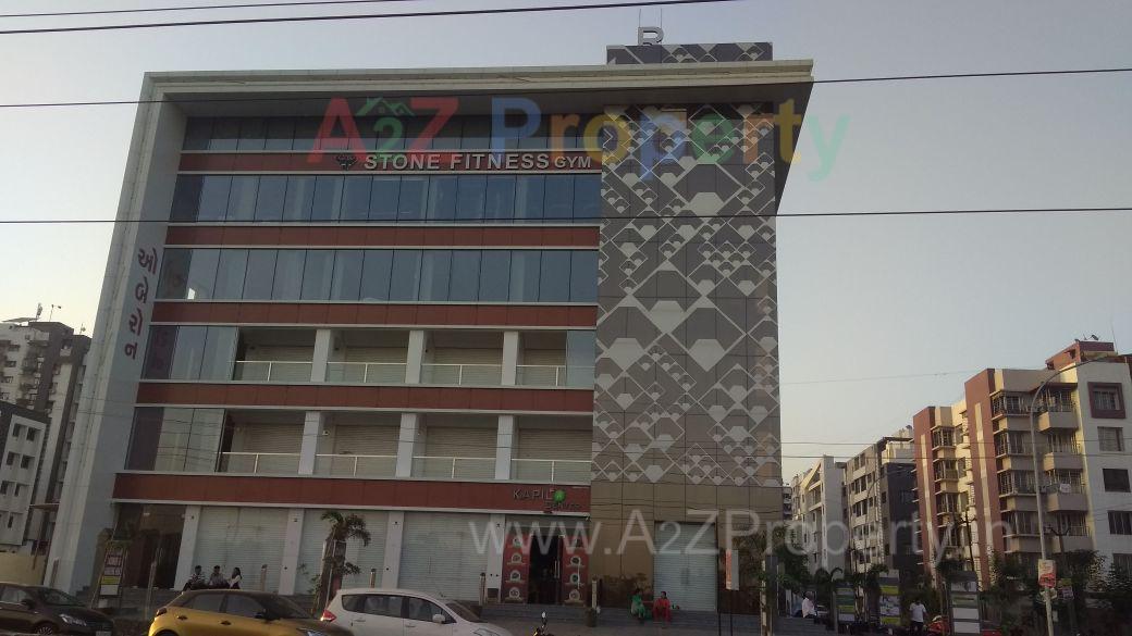 3D Elevation of real estate project Oberon   The Business Hub located at Pal, Surat, Gujarat