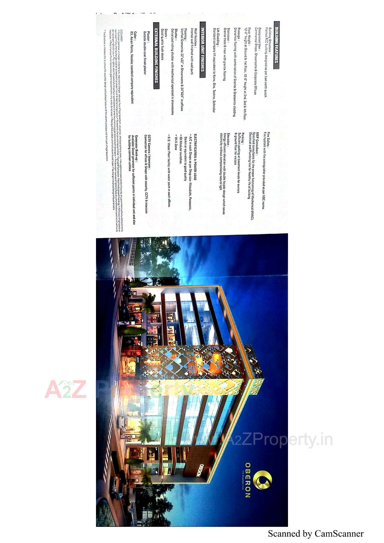  of real estate project Oberon   The Business Hub located at Pal, Surat, Gujarat