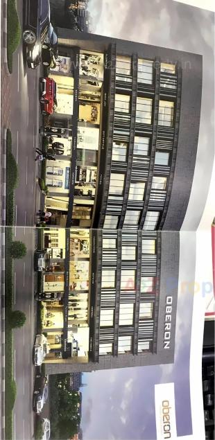 Elevation of real estate project Oberon located at Surat, Surat, Gujarat