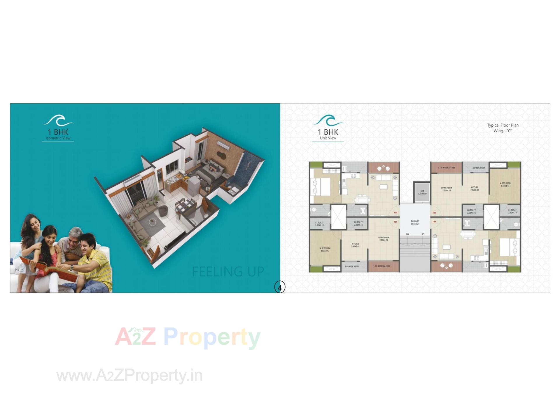 Layout of real estate project Ocean Avenue located at Ichchhapore, Surat, Gujarat