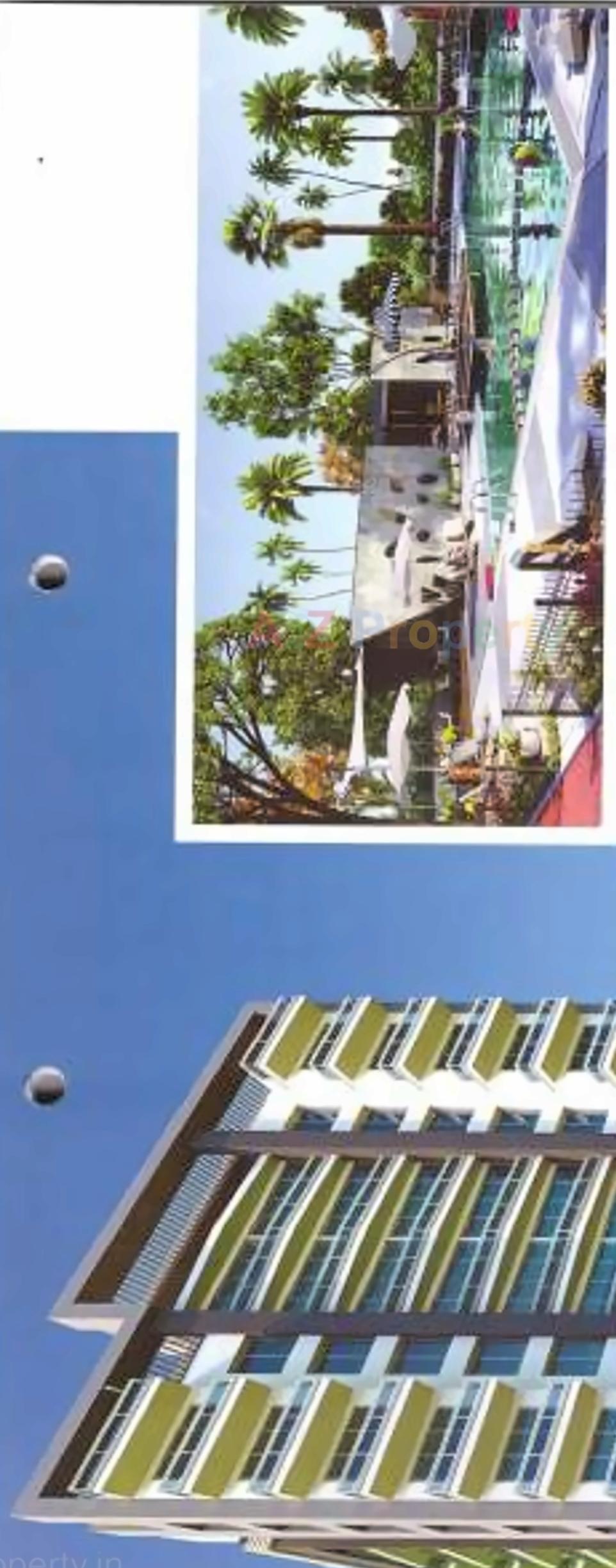 3D Elevation of real estate project Ocean Drive ( Tower B   C ) located at Sultanabad, Surat, Gujarat