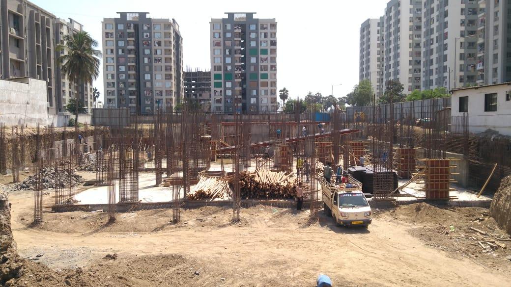 129297_const of real estate project Oliva Heights located at Bhimrad, Surat, Gujarat