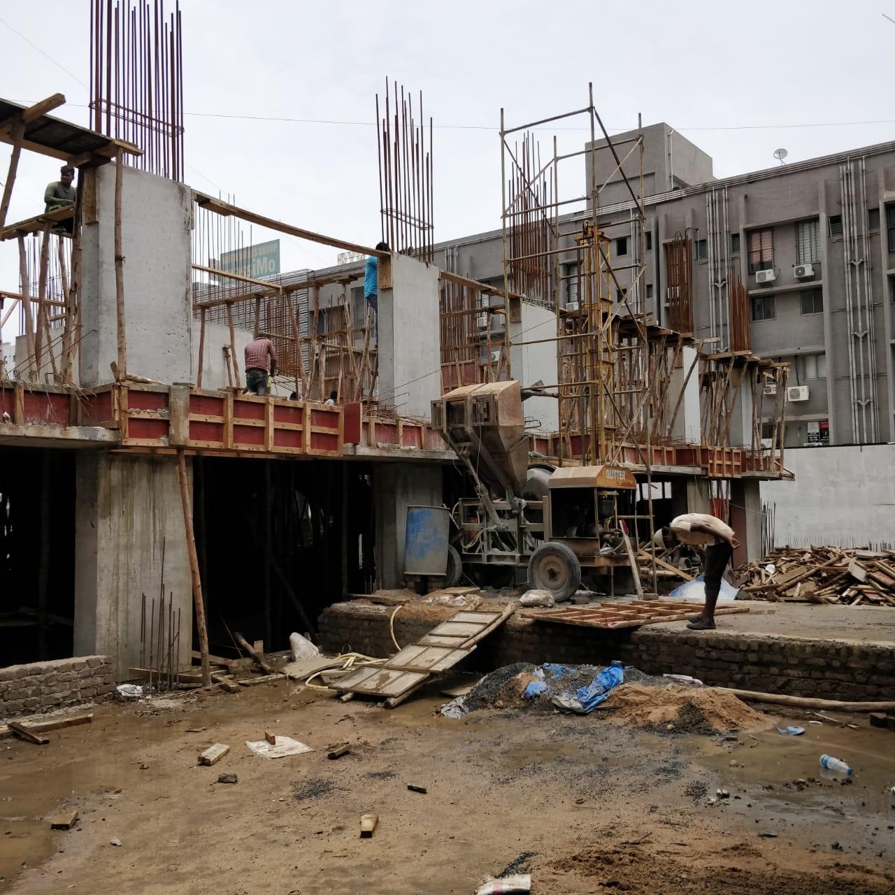 171149_const of real estate project Oliva Heights located at Bhimrad, Surat, Gujarat