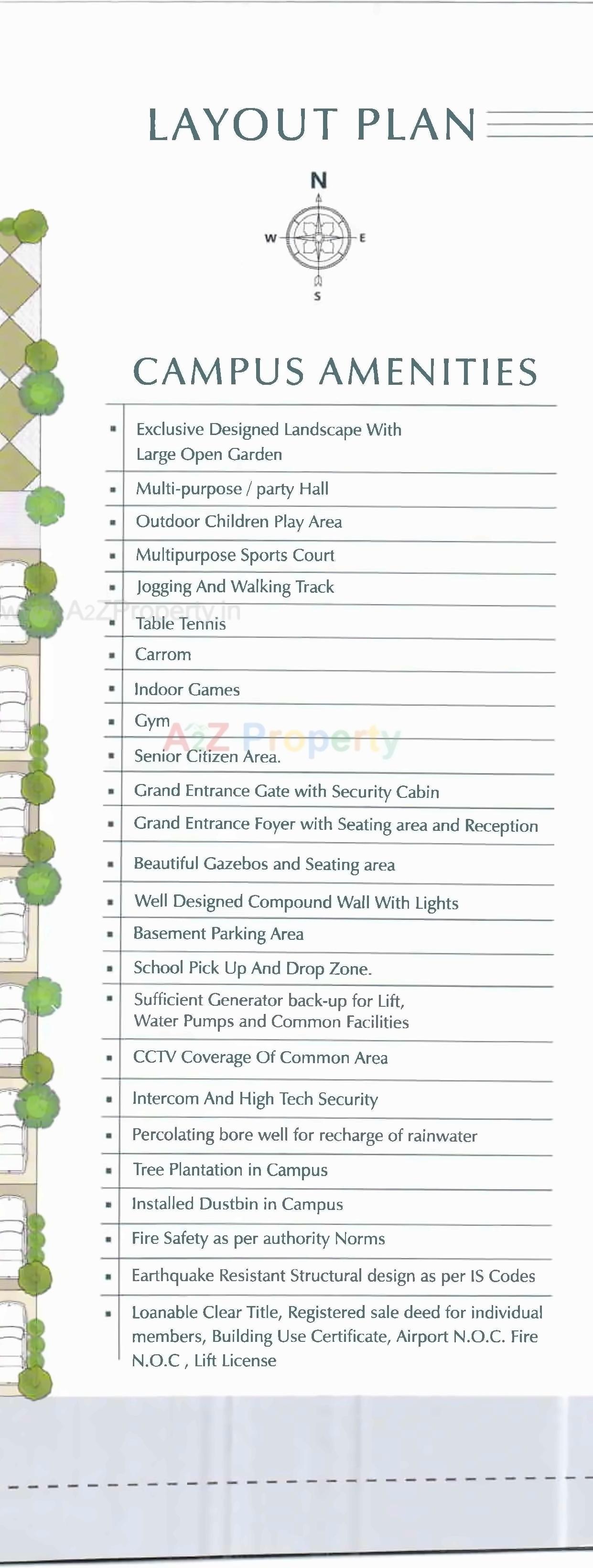 Amenities of Oliva Heights