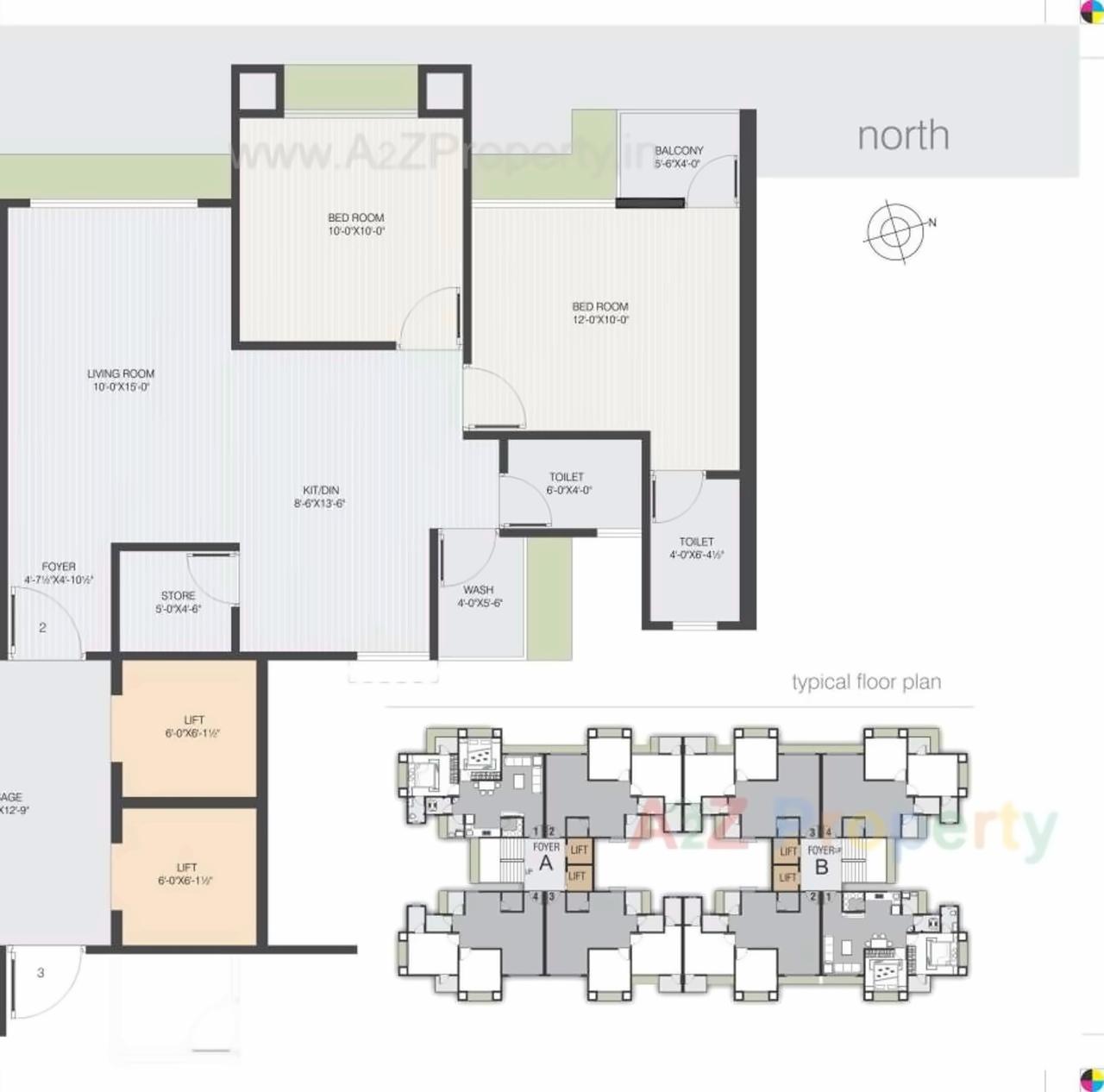 Layout of real estate project Olympia located at Surat, Surat, Gujarat