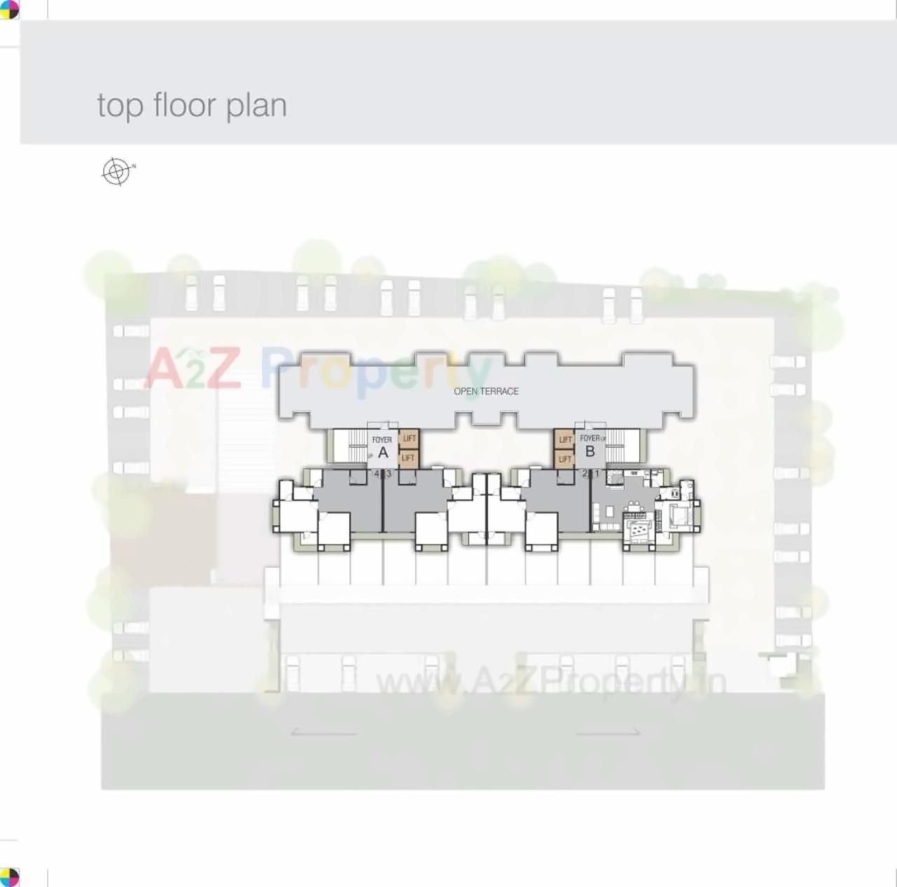 Layout of real estate project Olympia located at Surat, Surat, Gujarat