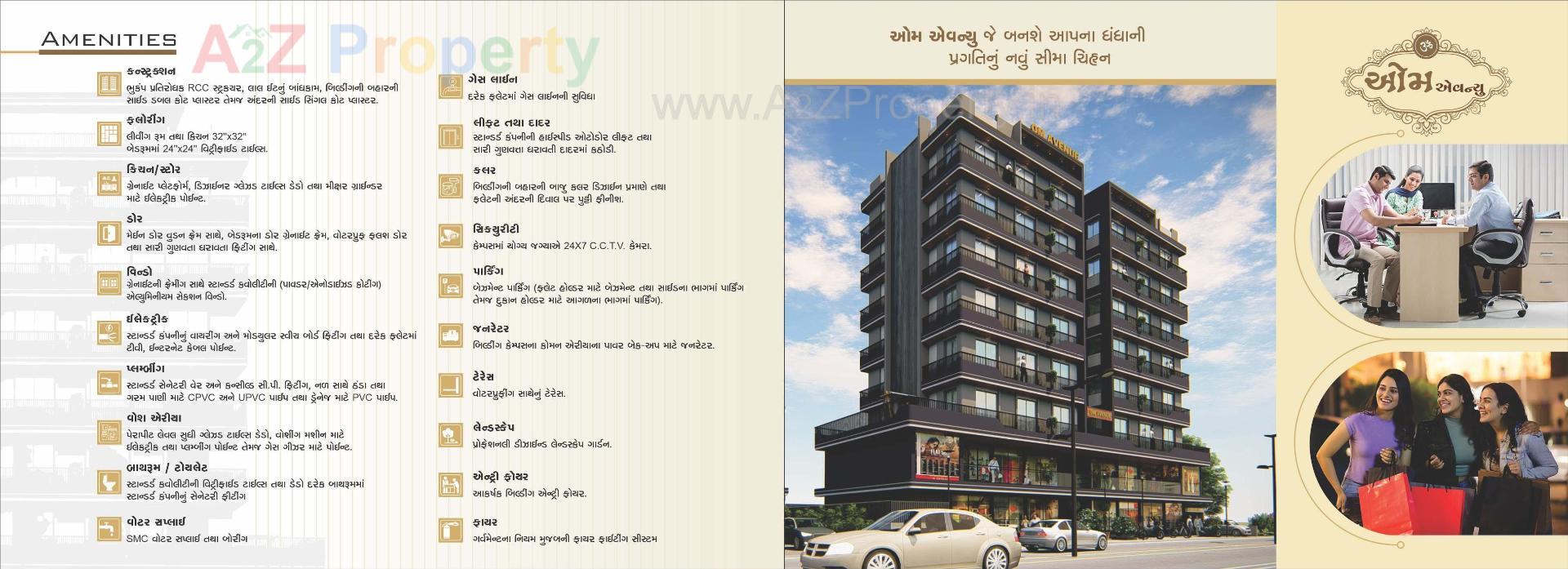  of real estate project Om Avenue located at Nana, Surat, Gujarat